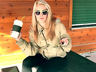 Panties in the Park (MILF gets teenager neighbor to cum in her undies JOI)