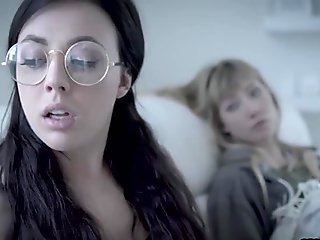 hot brunette MILF fucked by a black guy with big cock